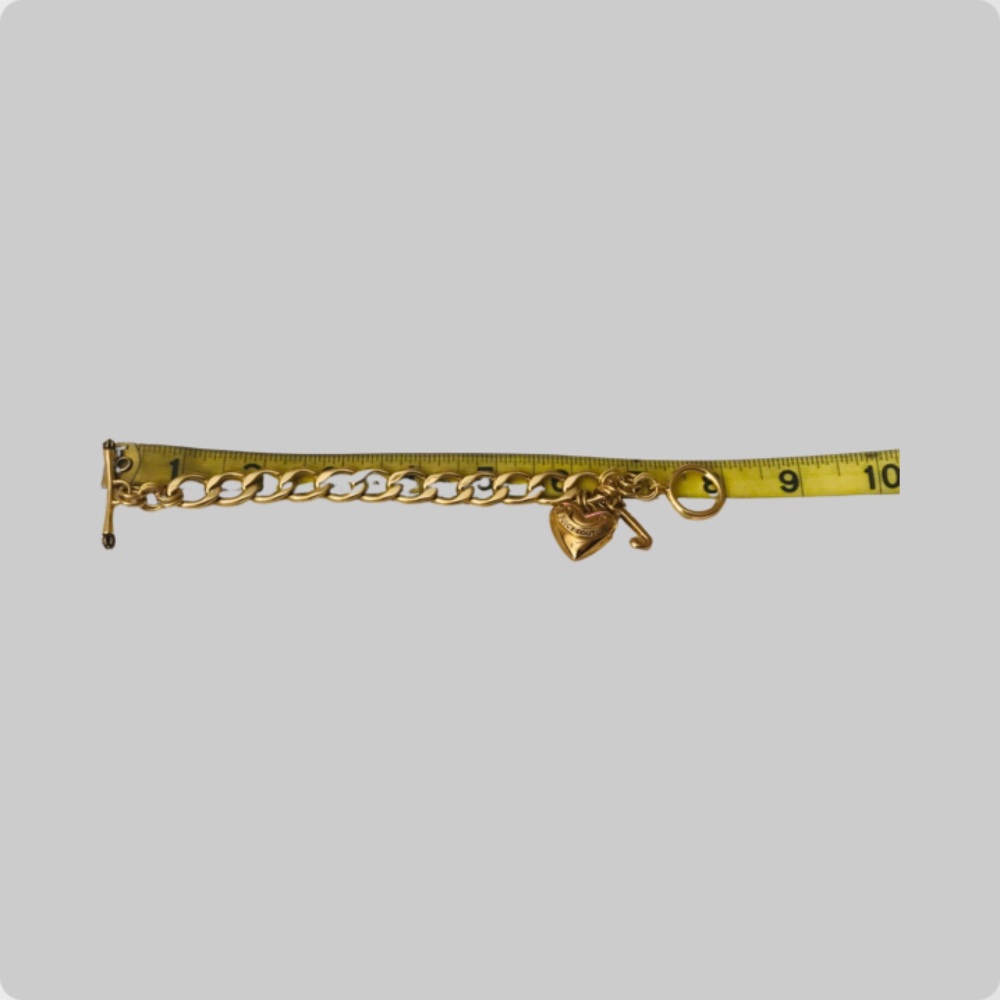 ‼️💥PRICE DROP ☄️ Juicy Couture Gold Tone Starter Bracelet - Picture 8 of 9